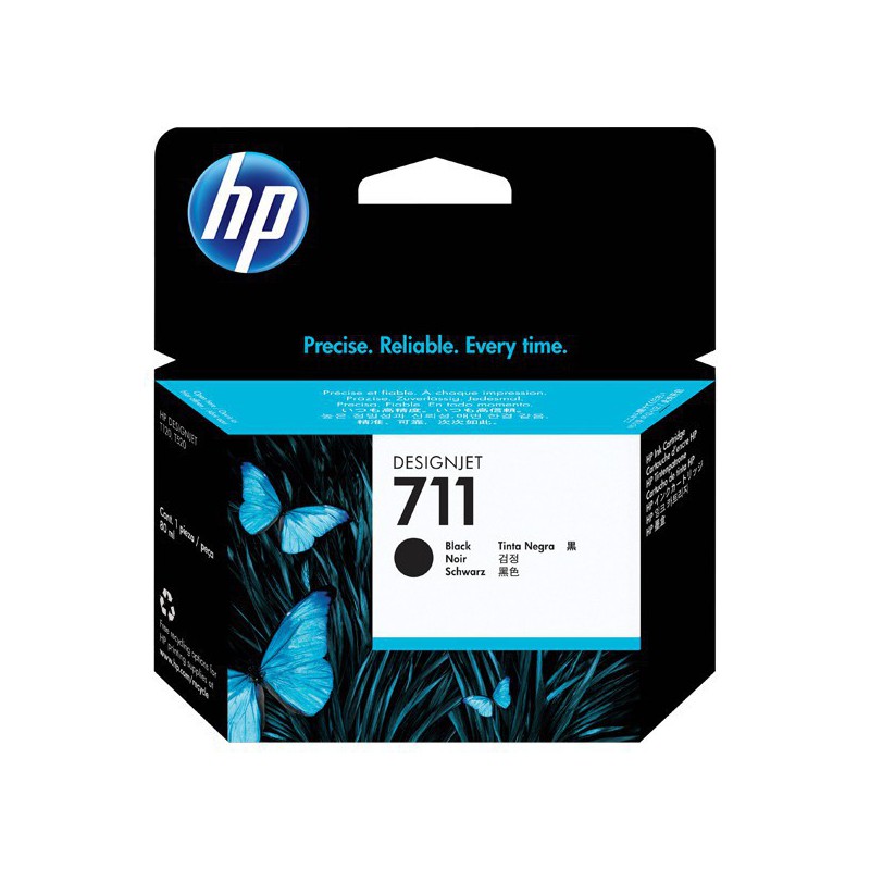 INK JET HP ORIG. CZ133A  Nº711 NEGRO 80ML
