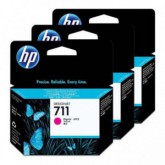 INK JET HP ORIG. CZ135A  Nº711 MAGENTA PACK 3