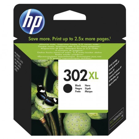 INK JET HP ORIG. F6U68AE Nº302XL NEGRO 