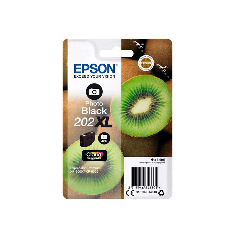 INK JET EPSON ORIG.C13T02H14010 202XL NEGRO PHOTO