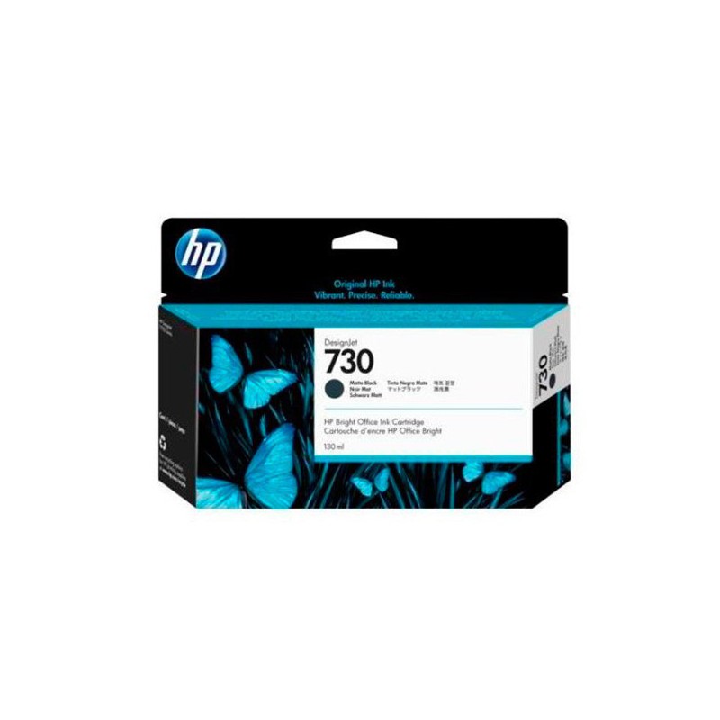 INK JET HP ORIG.3WX25A NEGRO T730 MATE 130ML