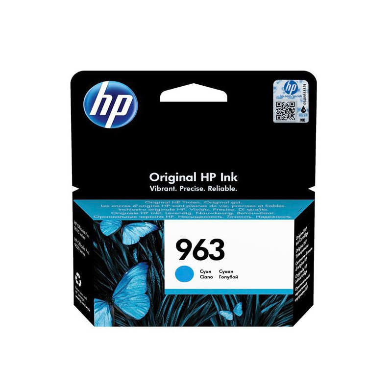 INK JET HP ORIG. Nº 963 CYAN 3JA23AE