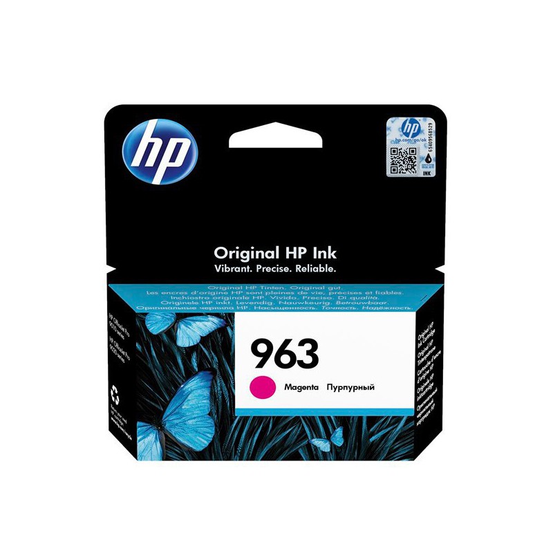 INK JET HP ORIG. Nº 963 MAGENTA 3JA24AE