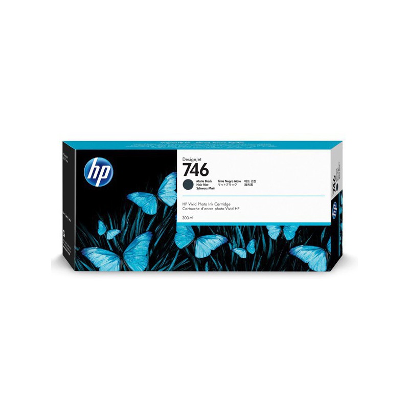 INK JET HP ORIG. Nº 746 NEGRO MATE P2V83A