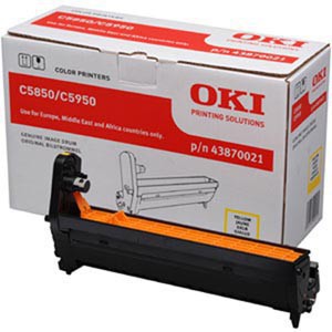 DRUM OKI ORIG. C5850/5950 AMARILLO