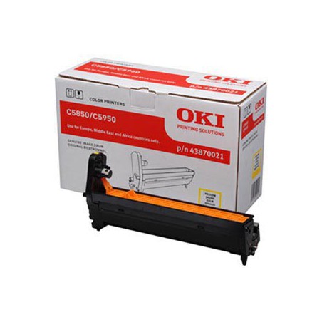 DRUM OKI ORIG. C5850/5950 AMARILLO