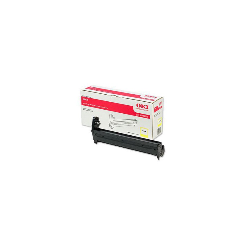 DRUM OKI ORIG. C8600/8800 AMARILLO 20000PAG