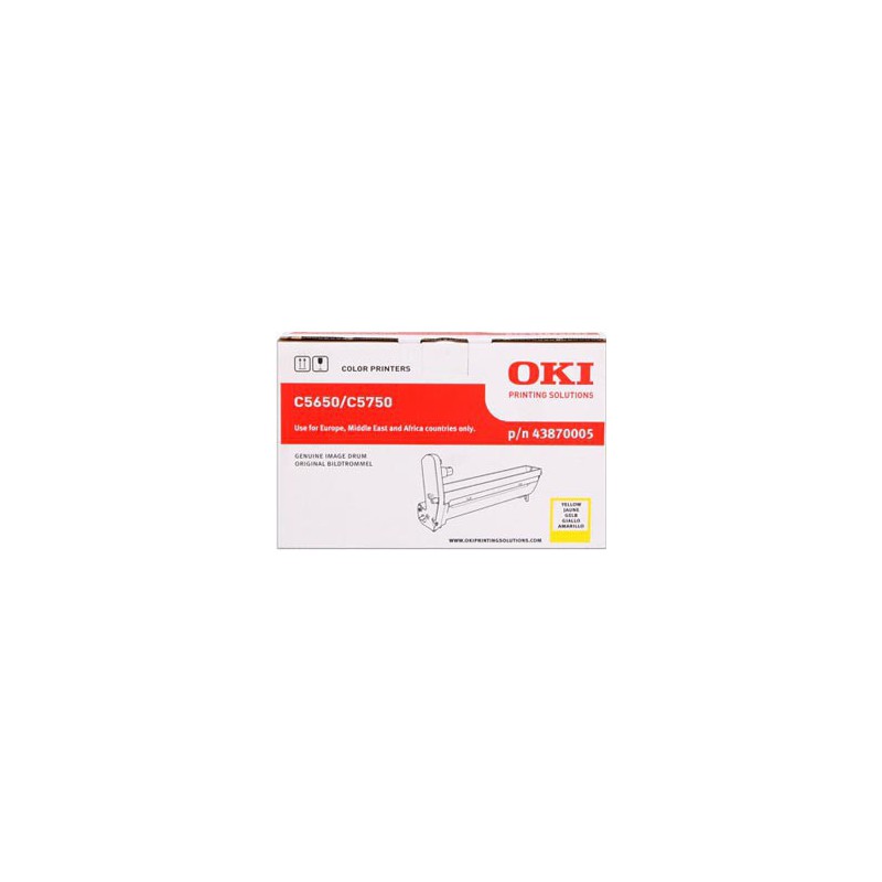DRUM OKI ORIG. C5650/5750 AMARILLO 