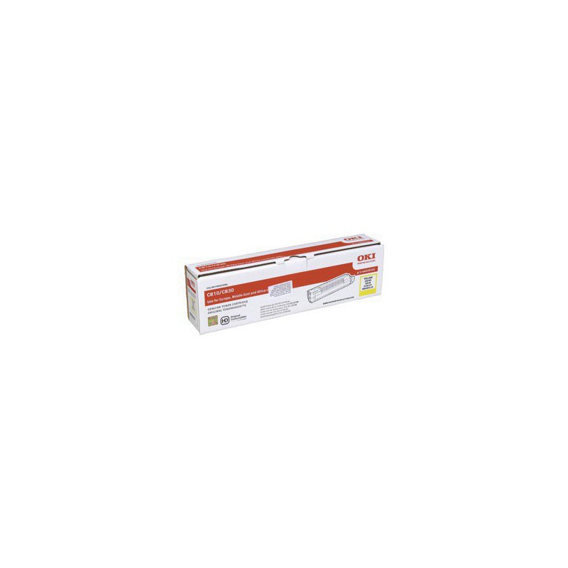 TONER OKI ORIG. C810/830 AMARILLO