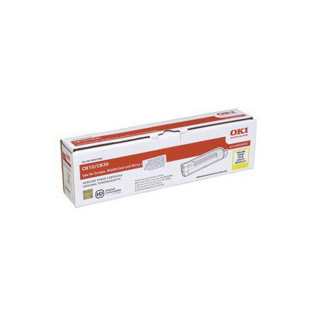 TONER OKI ORIG. C810/830 AMARILLO