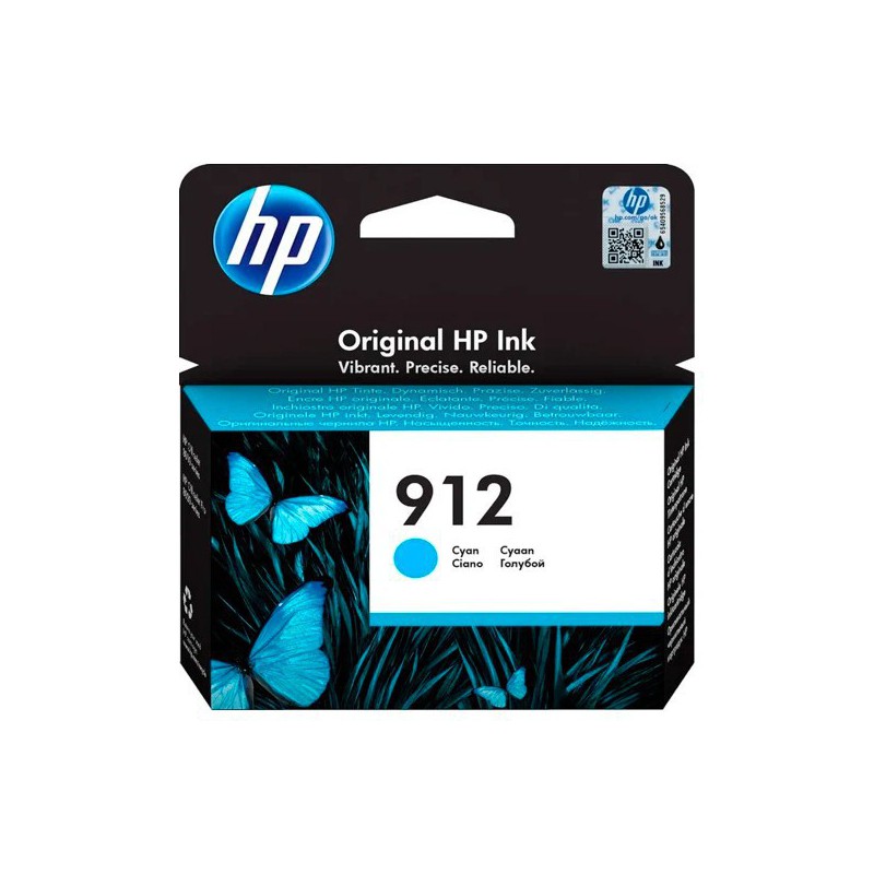 INK JET HP ORIG. 3YL77AE  Nº912  CYAN
