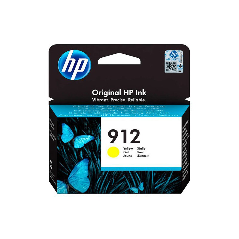 INK JET HP ORIG. 3YL79AE  Nº912  AMARILLO