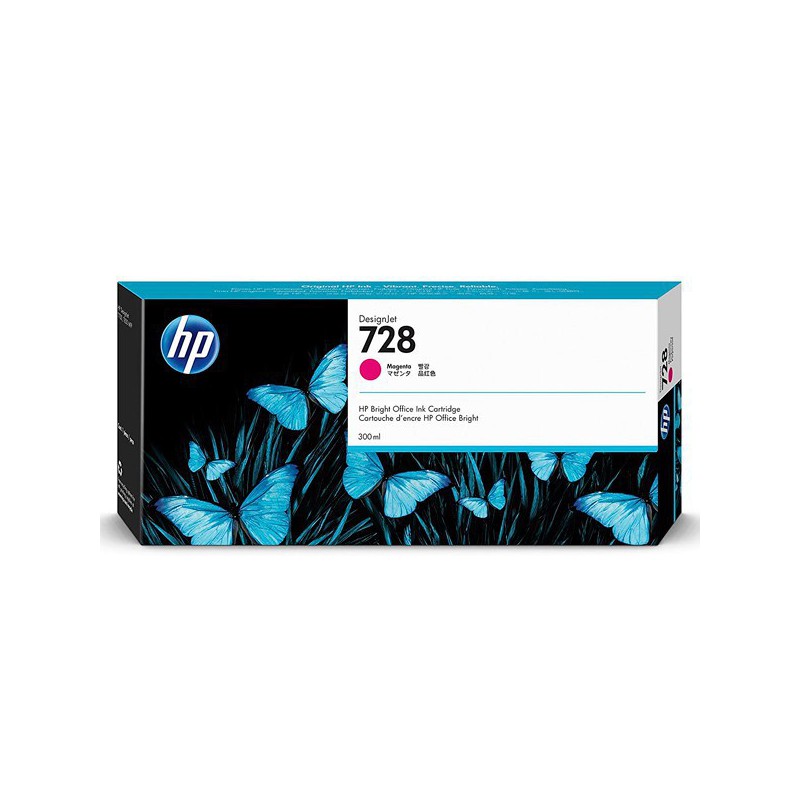 INK JET HP ORIG. F9K16A MAGENTA ALTA HP 728 300ML 