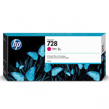 INK JET HP ORIG. F9K16A MAGENTA ALTA HP 728 300ML 