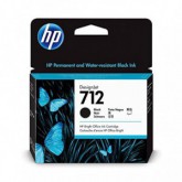 INK JET HP ORIG. 3ED71A  Nº712  80ML ALTA CAP.NEGRO 