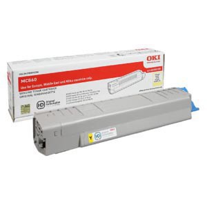 TONER OKI ORIG. C860 AMARILLO 