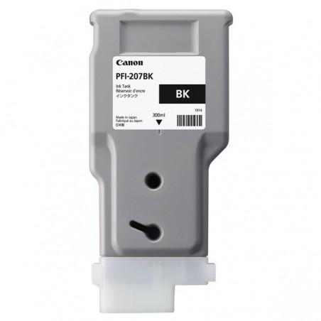 INK JET CANON ORI. PFI-207 BK 300ML NEGRO 