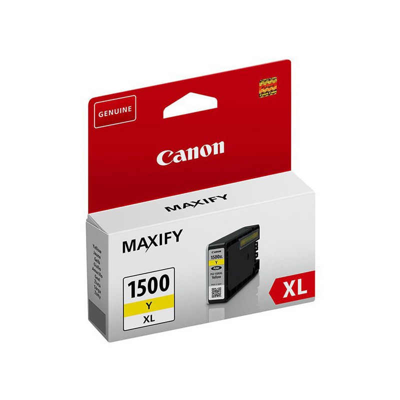 INK JET CANON ORIG. PGI 1500XL AMARILLO 900 PAG.