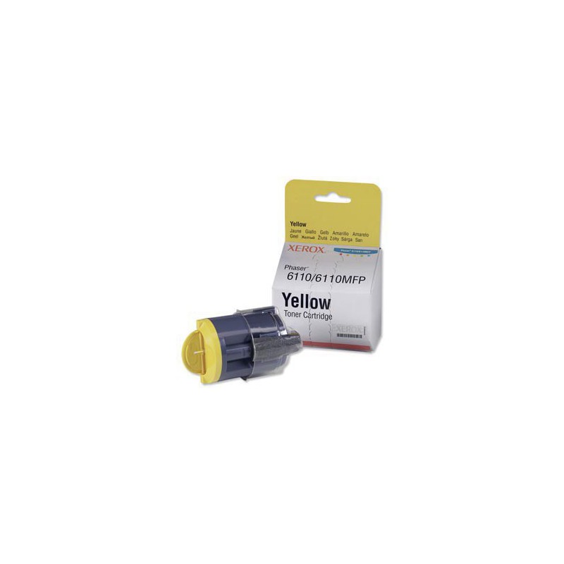 TONER XEROX ORIG. PHASER 6110/6110MPF AMARILL