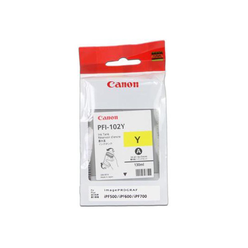 INK JET CANON ORIG. PFI102Y AMARILLO