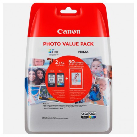 INK JET CANON ORIG.CL-546XL/PG-545XL