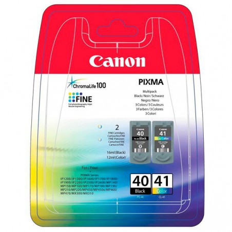 MULTIPACK CANON ORIG.PG40 /CL41   0615B043