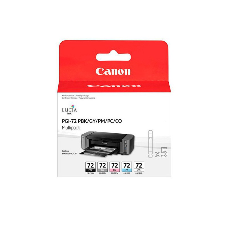 MULTIPACK CANON ORIG.PGI-72KIT-PH PBK/GY/PM/PC/CO 6403B007
