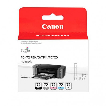 MULTIPACK CANON ORIG.PGI-72KIT-PH PBK/GY/PM/PC/CO 6403B007
