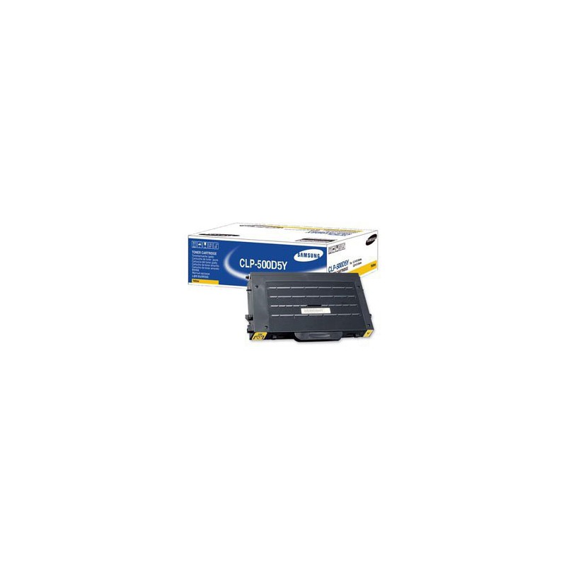 TONER SAMSUNG ORIG. CLP-500/550 AMARILLO 