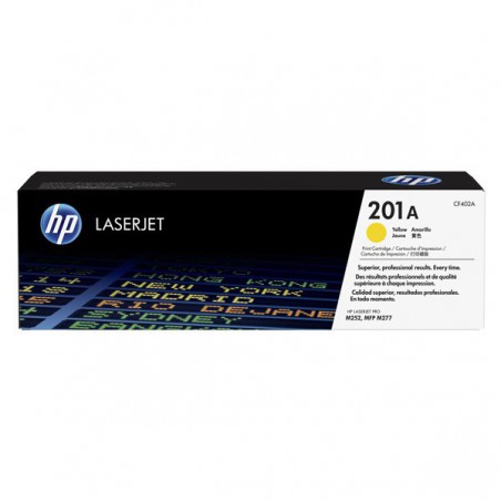 TONER HP ORIG. CF402A 201A AMARILLO 1400PAG