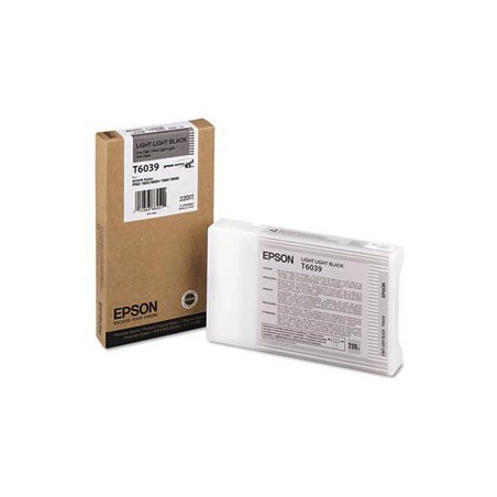 INK JET EPSON ORIG. C13T603900 DOBLE GRIS CLA