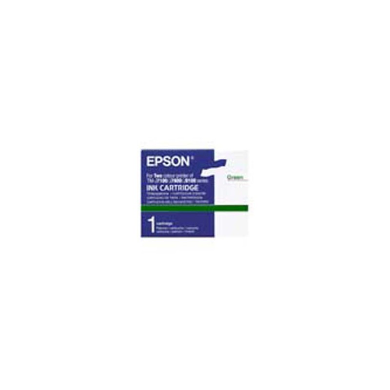 INK JET EPSON ORIGINAL C33S020406 SJIC7 GREEN