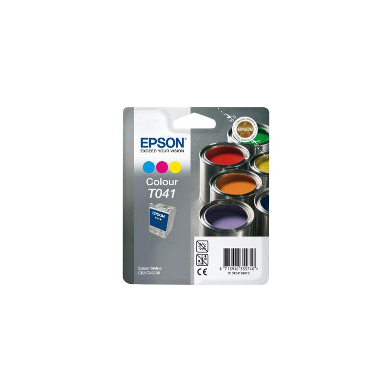 INK JET EPSON ORIGINAL C13T041040  COLOR