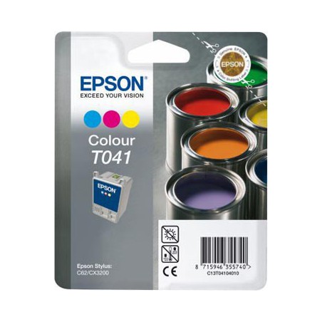 INK JET EPSON ORIGINAL C13T041040  COLOR