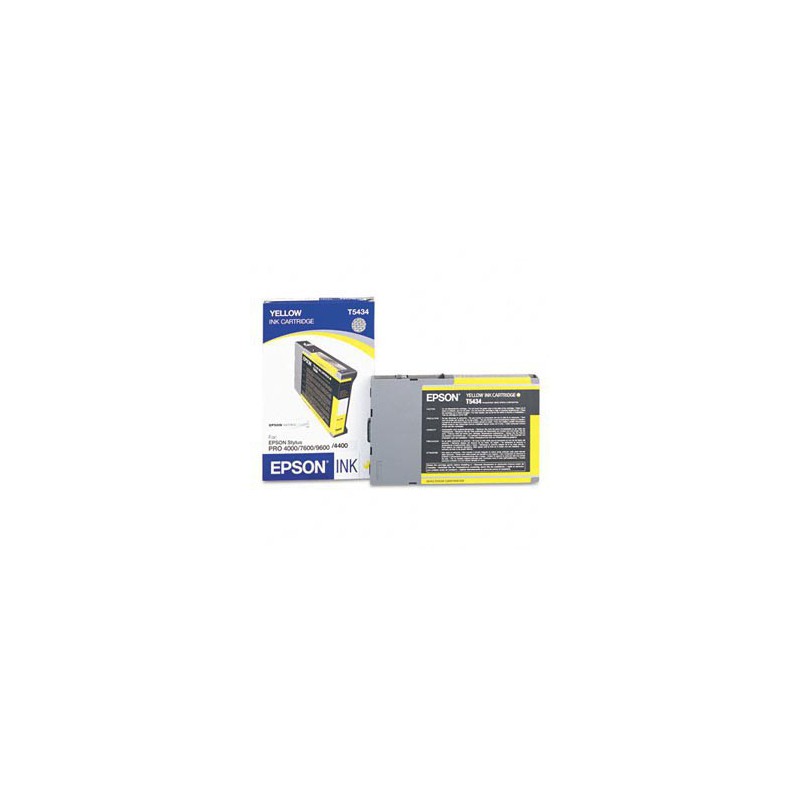 INK JET EPSON ORIGINAL C13T543400 AMARILLO