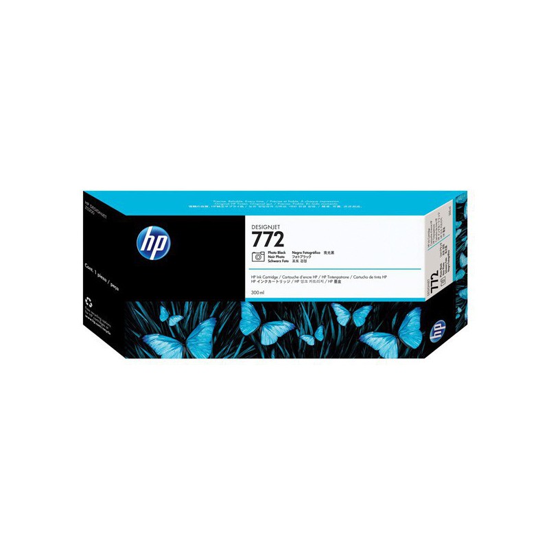INK JET HP ORIG. CN633A Nº 772 NEGRO FOTO