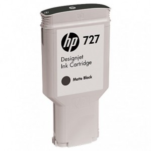INK JET HP ORIG.C1Q12A NEGRO MATE ALTA HP727 300ML 