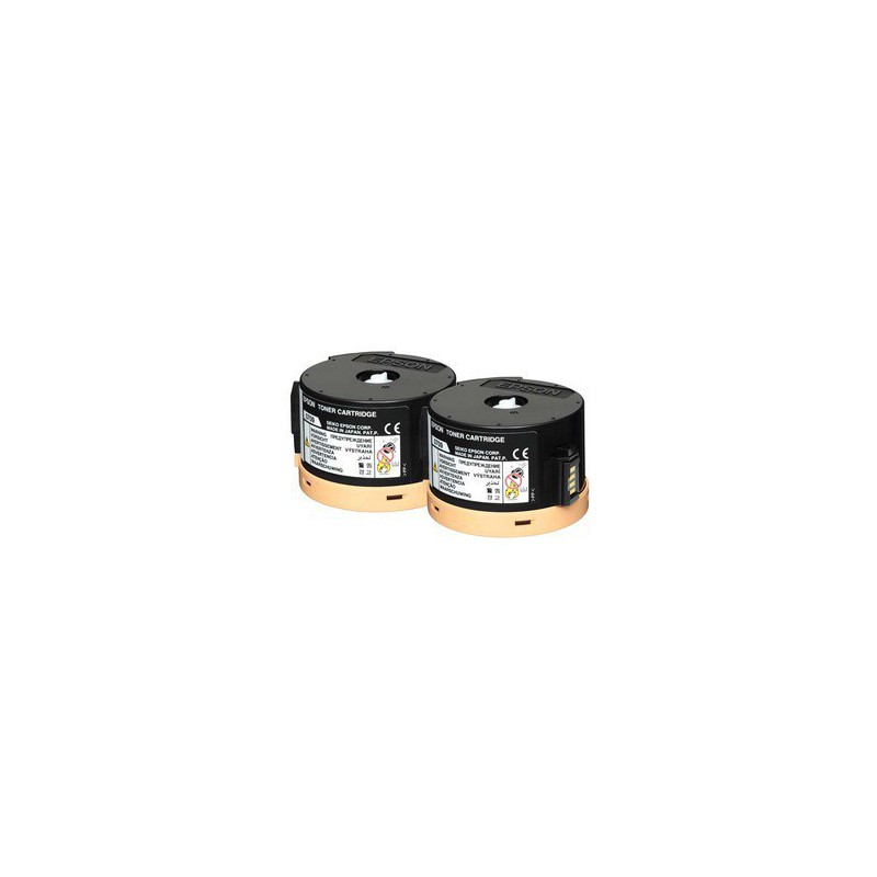TONER EPSON ORIG. C13S050710 PACK2