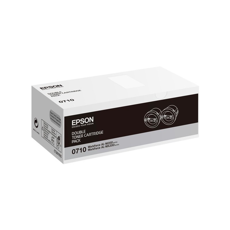 TONER EPSON ORIG.AL-M200DN/M200DW NEGRO (PACK 2)