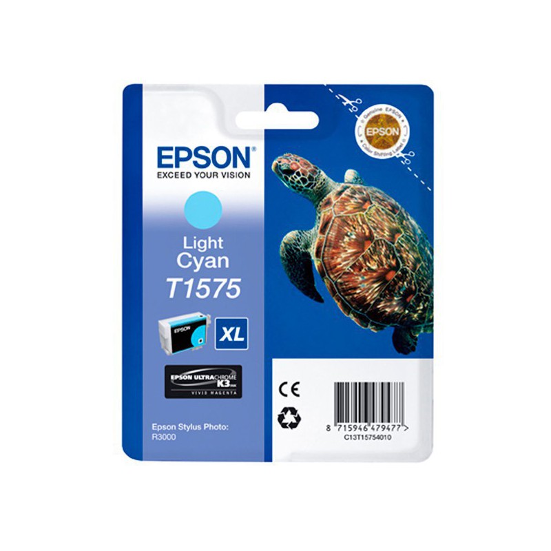 INK JET EPSON ORIG. C13T157540 CYAN CLARO