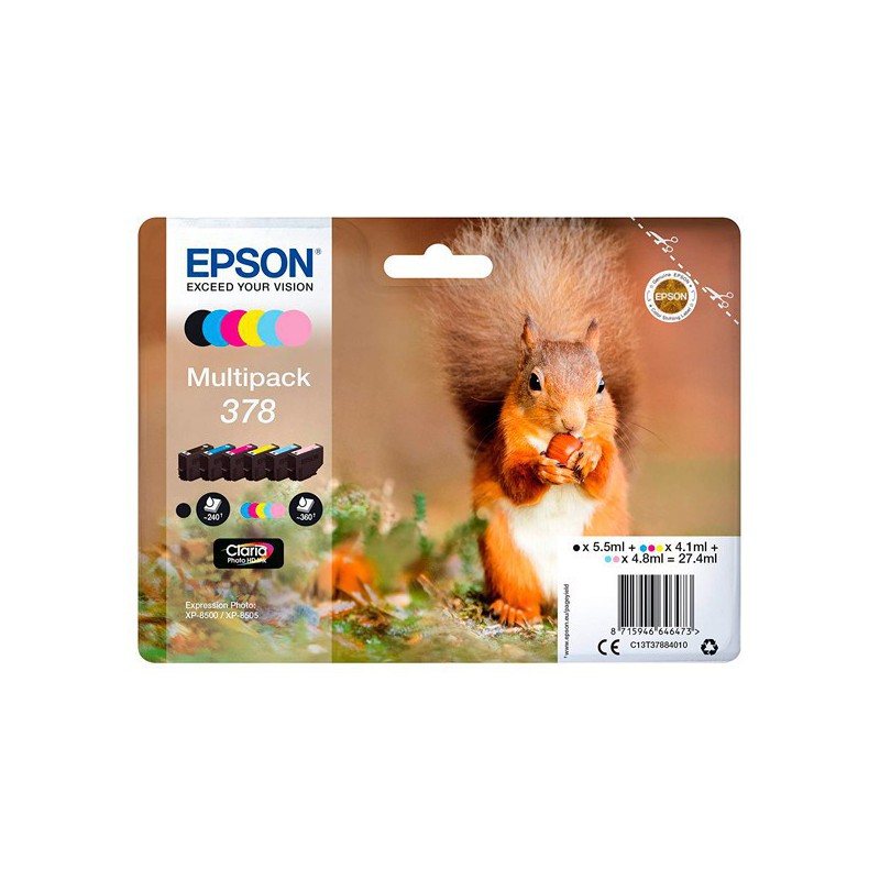 INK JET EPSON ORIG.MULTIPACK  C13T37884010 