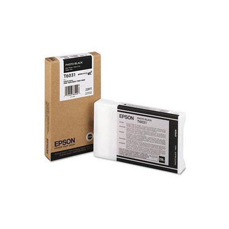 INK JET EPSON ORIG. C13T603100 DOBLE NEGR.FOT
