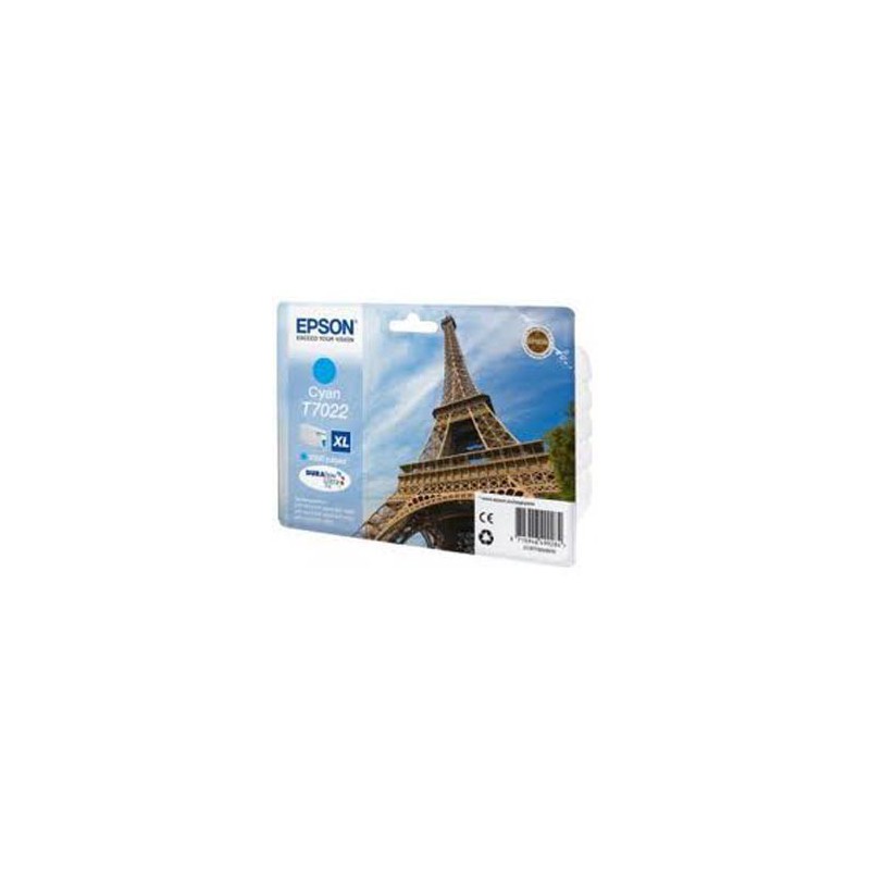 INK JET EPSON ORIGINAL C13T7022 CYAN ALTA 