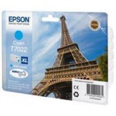 INK JET EPSON ORIGINAL C13T7022 CYAN ALTA 