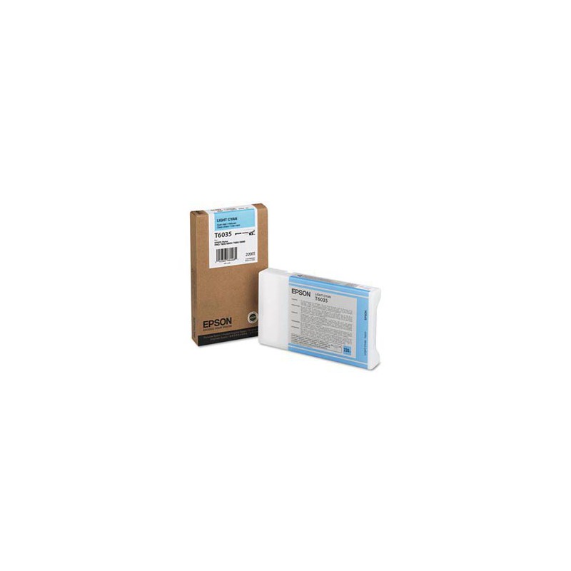 INK JET EPSON ORIG. C13T603500 DOBLE CYAN CLA