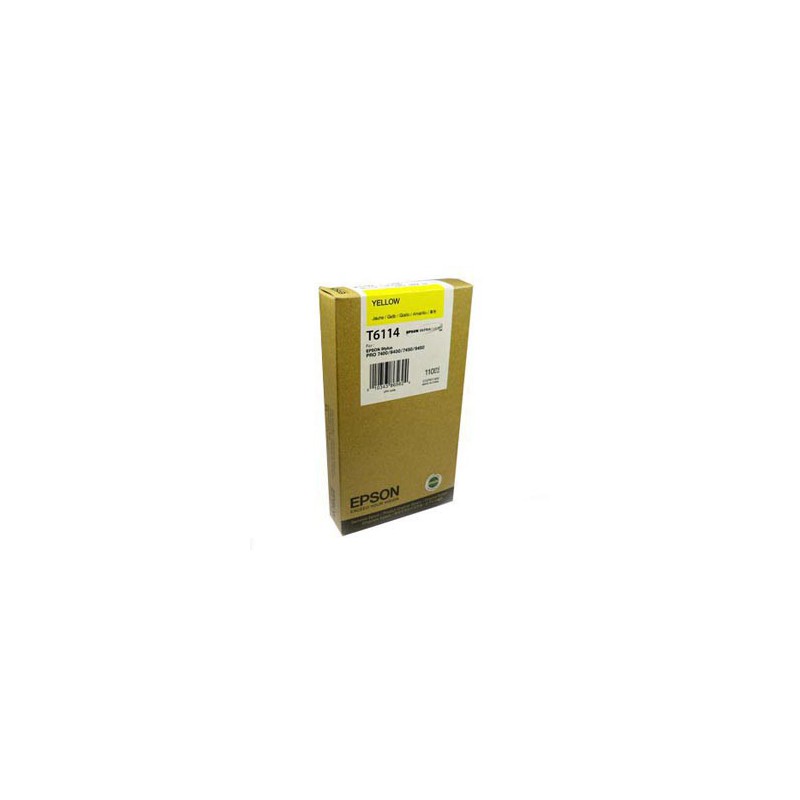 INK JET EPSON ORIGINAL C13T611400 AMARILLA