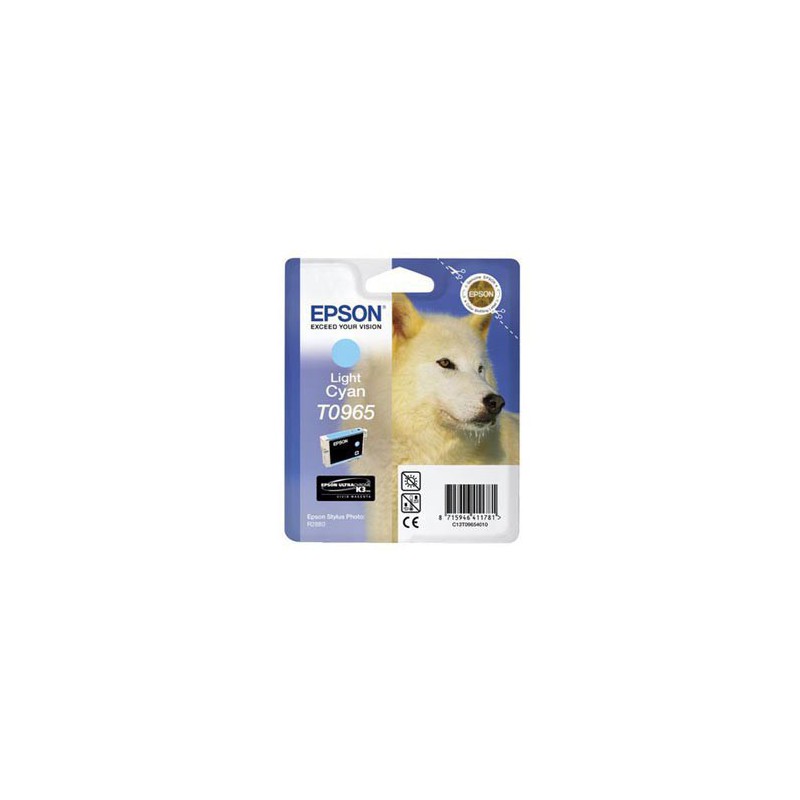 INK JET EPSON ORIGINAL C13T09654010 CYAN CLARO