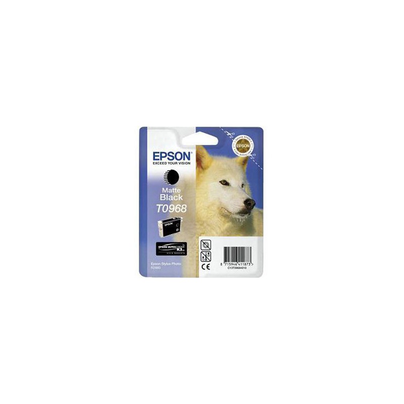 INK JET EPSON ORIGINAL C13T09684010 NEGRO MATE
