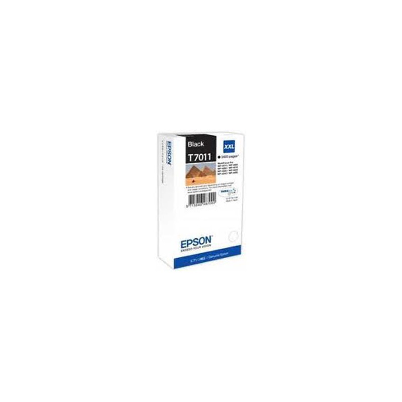 INK JET EPSON ORIGINAL C13T7011  NEGRO 3400PA