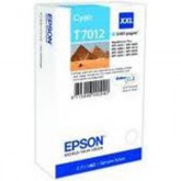 INK JET EPSON ORIGINAL C13T7012 CYAN  3400PA